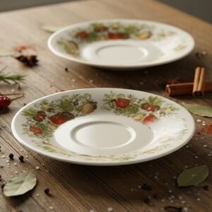 Inarco Spice Of Life Saucer/Bread Plates